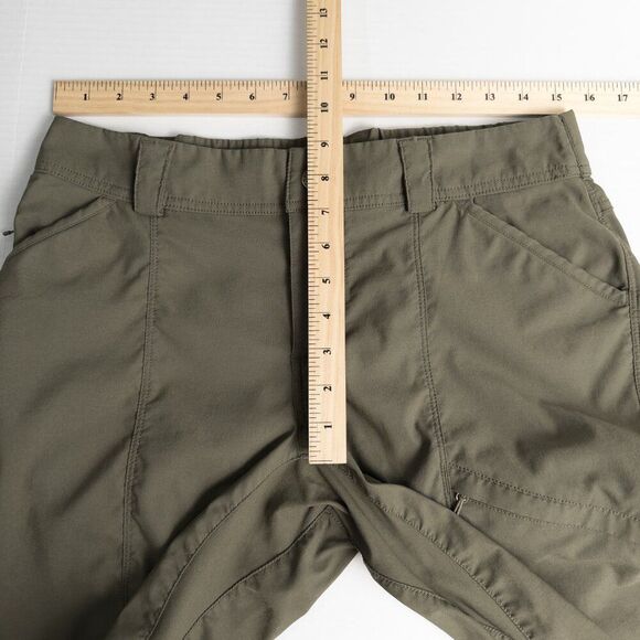 Duluth Trading Co Dry On The Fly Slim Leg Pants Womens 8x29 Major Green 46703 - Picture 5 of 16